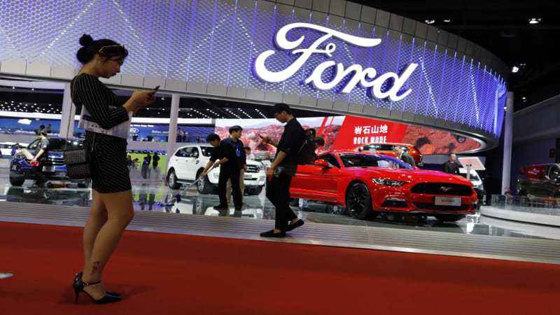 Ford's quarterly China sales rise for the first time in three years